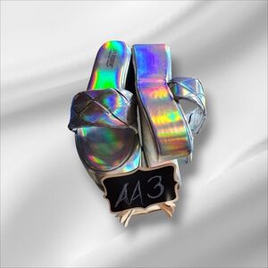 Cape Robbin Holographic Mules